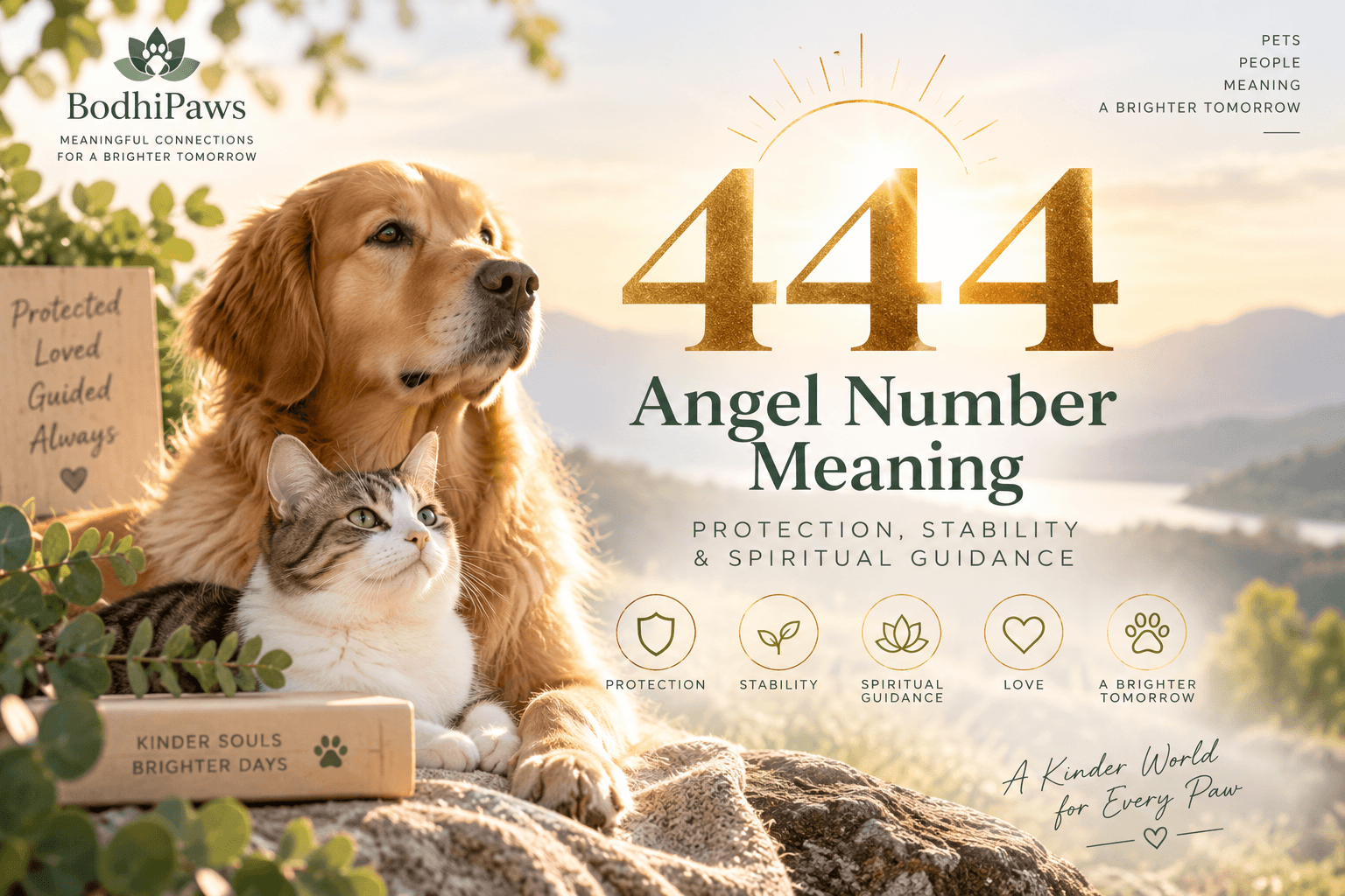 444 Angel Number Meaning